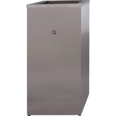 Afbeelding van Qbicline Open afvalbak RVS Inhoud: 30 liter