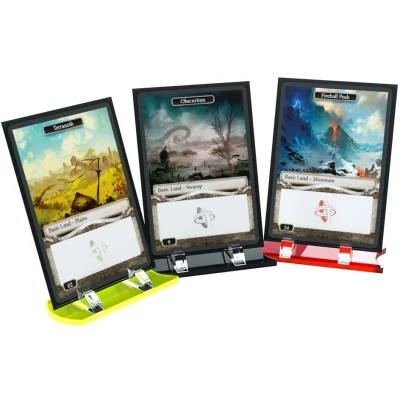 Afbeelding van Gamegenic 10 stuks kaarthouders, gebruik met speelkaarten in standaardformaat, mouwen en mouwloos, het spel display voor TCG LCG kaarten, acryl
