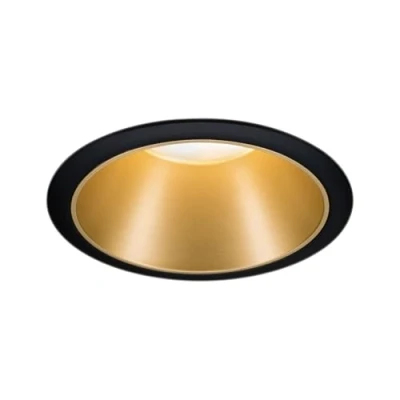 Afbeelding van PAULMANN 93395 LED inbouwlamp GU10 Zwart (mat), Goud