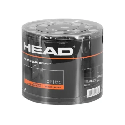 Afbeelding van Head 60pcs xtreme soft overgrip zwart