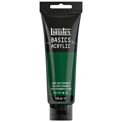Afbeelding van Liquitex Basics Acryl Tube 118 ml donkergroen ROW