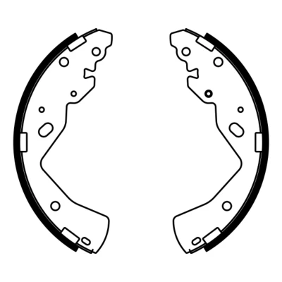 Afbeelding van ABE C03038ABE Remschoenen Achteras 270 54 FORD: Ranger Mk2