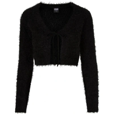 Afbeelding van Urban Classics TIED Cropped Vest, Dames, Maat: Small, Black