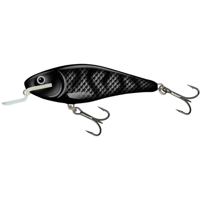 Afbeelding van Salmo Executor 12cm 33gr Shallow Runner Black Shadow Plug
