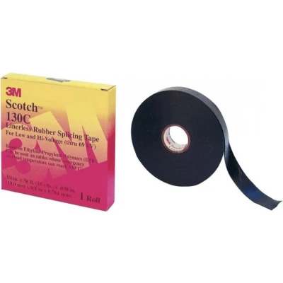 Afbeelding van Scotch Scotch™ 130C SCOTCH130C 19X9.15 Reparatietape Zwart (l x b) 9 m 19 mm 1 stuk(s)