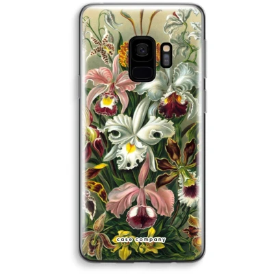 Afbeelding van Case Company® hoesje geschikt voor Samsung Galaxy S9 Haeckel Orchidae Soft Cover Telefoonhoesje Bescherming aan alle Kanten en Schermrand