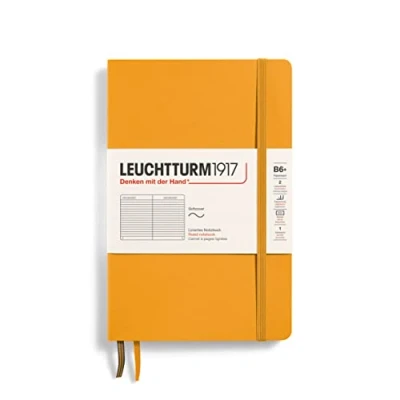 Afbeelding van Leuchtturm notitieboek softcover 19x12.5cm lijn rising sun Notebook 4004117610837
