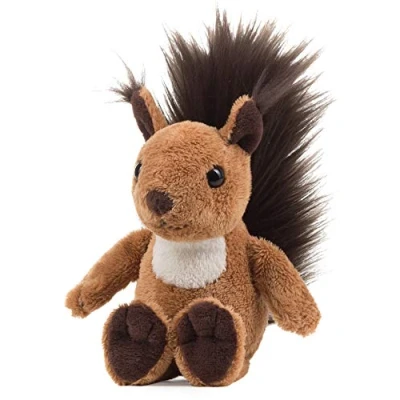 Afbeelding van Schaffer Knuddel mich! 5690 Luzy knuffeldier eekhoorn bruin/wit maat S 18 cm