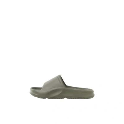 Afbeelding van Jack &amp; Jones Jfwstatus Moulded Slider Badslippers, Heren, Maat: 42, Olive night Kunststof