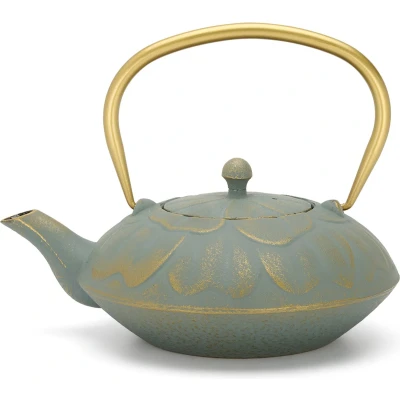 Afbeelding van Bredemeijer Theepot Kunming 1,3L gietijzer blauw met filter