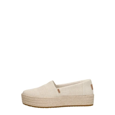 Afbeelding van TOMS Valencia Espadrilles, Dames, Maat: 36, Natural Textiel