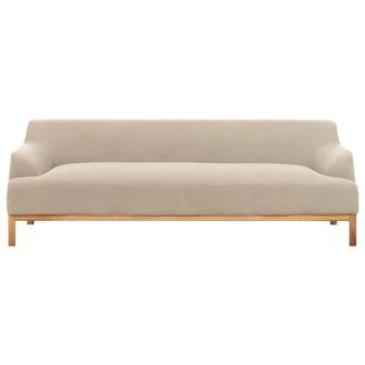 Afbeelding van SOSJO Driezitsbank Taupe Polyester