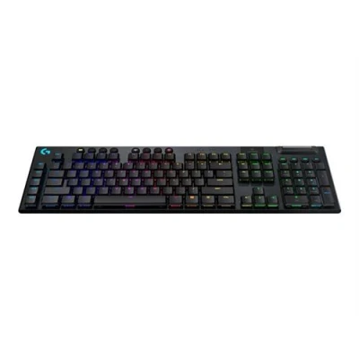 Image de Logitech Gaming G915 Clavier backlit USB, Bluetooth, 2.4 GHz QWERTY Espagnol commutateur : GL Tactile noir