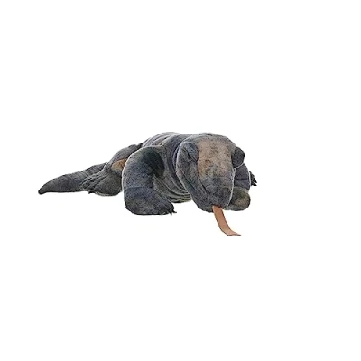 Afbeelding van Wild Republic Knuffel Draak Junior 30 Cm Pluche Groen/grijs