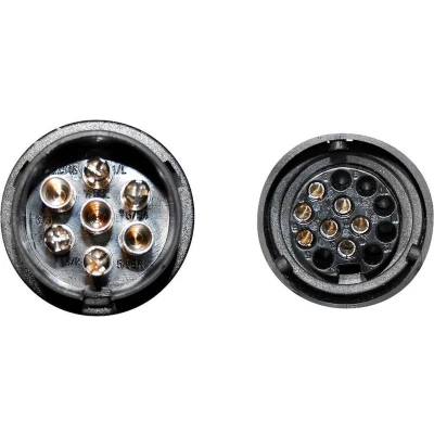 Afbeelding van TFA Stecker 88008 Aanhangeradapter [Stekkerdoos, 7 polig ] Kunststof