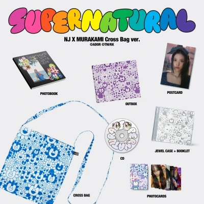 Afbeelding van Newjeans &#039;Supernatural&#039; (5&quot; CD Single) (Cross Bag)