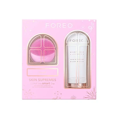 Afbeelding van FOREO LUNA play smart 2 + Micro Foam Cleanser 100 ml Skin Supremes Holiday Set