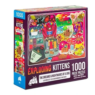 Afbeelding van Asmodee Exploding Kittens The dreams and nightmares of a