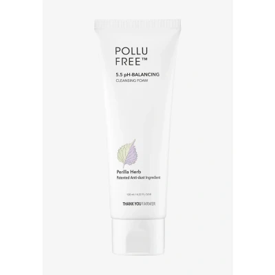 Afbeelding van Thank You Farmer Pollufree 5.5 Phbalancing Cleansing FOAM Gezichtsreiniger, Maat: 120 ml,