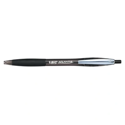 Image de Bic stylo à bille rétractable atlantis premium 1.0, noir 902133