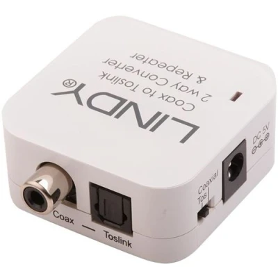 Image de LINDY SPDIF Digital / Toslink Audio Converter convertisseur de support