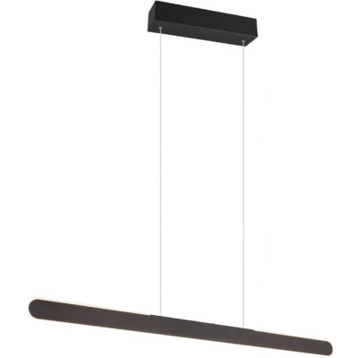 Afbeelding van TRIO HELIOS Hanglamp Zwart mat incl. 1x SMD 28W 4 Niveaus touchschakelaar Aanpasbare lichtkleur