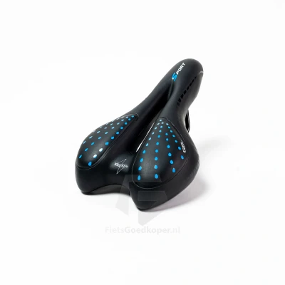 Afbeelding van Voltano Sport Trekking Fietszadel Zwart / Blauw Unisex Strawberry