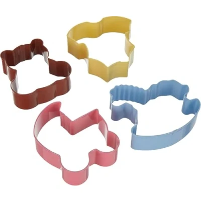 Image de WILTON LOT DE 4 EMPORTE PIÈCES MULTICOLORE