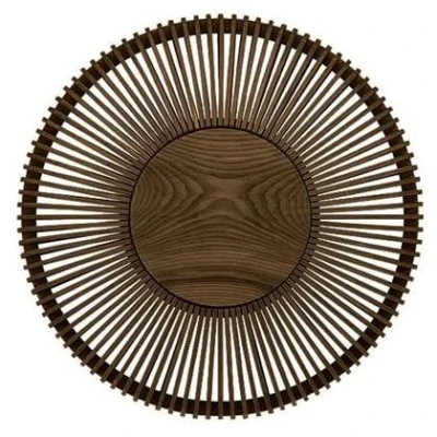 Afbeelding van Umage Clava Up Wood wandlamp large Ø49 donker eiken