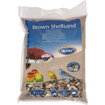 Afbeelding van Duvoplus Vogels Schelpenzand 5kg Bruin 28003