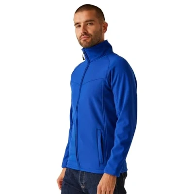 Afbeelding van Regatta Uproar Softshell Jacket RG642 Oxford Blue/Seal Grey (Solid) 3XL