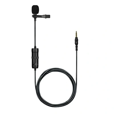 Image de Microphone cravate omnidirectionnel T&#039;n&#039;b Noir