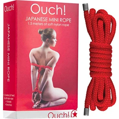 Afbeelding van Japanese Mini Rope 1,5m Red