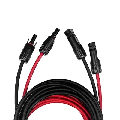 Afbeelding van Offgridtec Zonne verlengkabel PV stekker naar 6 mm² 5 m rood/zwart