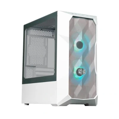 Image de Boitier PC Gaming TD300 Mesh White ARGB mATX (TD300 WGNN S00)
