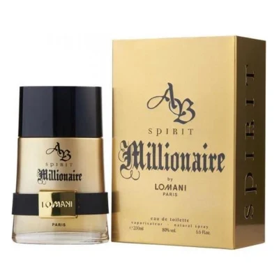 Afbeelding van Spirit Millionaire by Lomani 200 ml Eau De Toilette Spray
