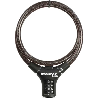 Afbeelding van Master Lock 8229EURDPRO Kabelslot Zwart Cijferslot