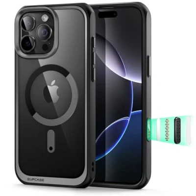 Afbeelding van Supcase UB Geschikt voor iPhone 16 Pro Max hoesje MagSafe Zwart