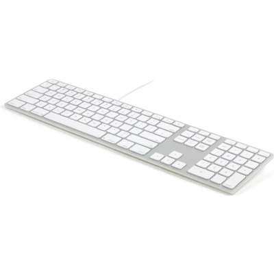 Afbeelding van Matias Bedraad toetsenbord / klavier US QWERTY voor MacBook zilver FK318S