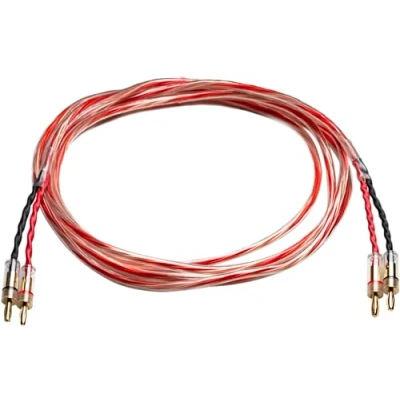 Afbeelding van Pro Ject Connect It LS E Banaanstekker 2x0,75mm 3,0M Transparant