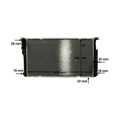 Afbeelding van Mahle Original Radiateur CR 1909 000P