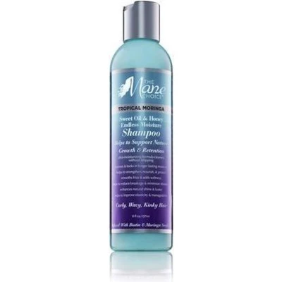 Afbeelding van The Mane Choice Tropical Moringa Sweet Oil &amp; Honey Endless Moisture Shampoo 236ml