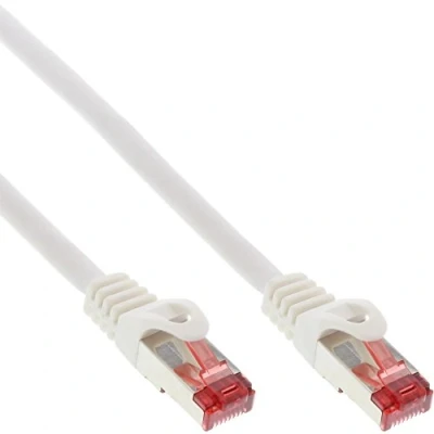 Image de InLine cordon de raccordement 30 cm blanc
