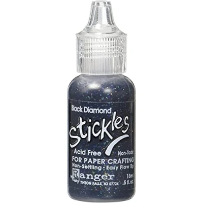 Afbeelding van Ranger Stickles Glitter Glue 15ml black diamond SGG15123