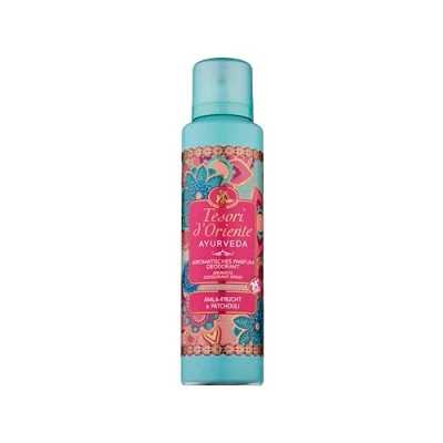 Afbeelding van Tesori d&#039;Oriente Ayurveda Aromatische deodorant met amlavruchten en patchoeli, 150 ml, droomgeur, 24 uur bescherming, wellnessritueel voor lichaam zintuigen