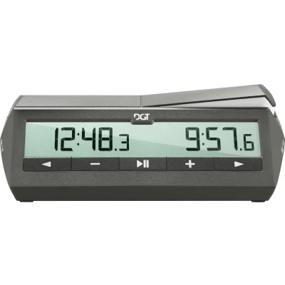 Afbeelding van DGT 1500 digitale schaakklok grijs