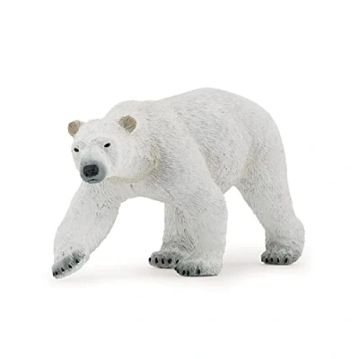 Afbeelding van Papo Verzamelfiguren IJsbeer Wilde dieren Voor kinderen Meisjes en jongens Vanaf 3 jaar
