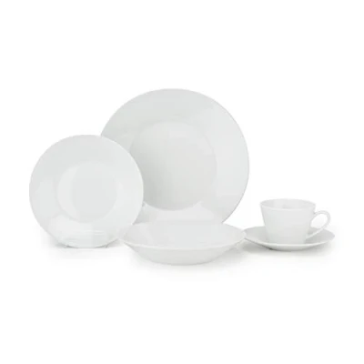 Afbeelding van Servies 20 delig Galaxy White