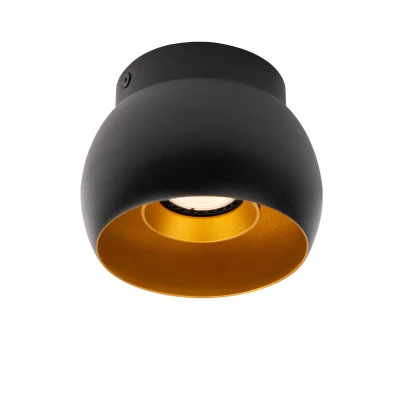 Afbeelding van Lucide Plafondlamp Torben 12,5cm Zwart