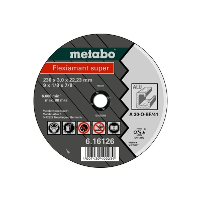 Afbeelding van METABO 616126000 Snijschijf, haakse slijper 230 3 6600
